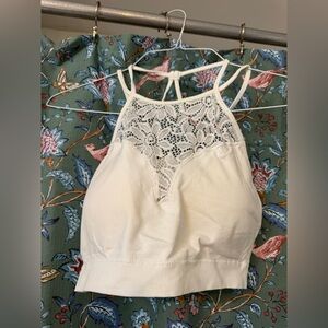 Zenana Outfitters White Lace Camisole